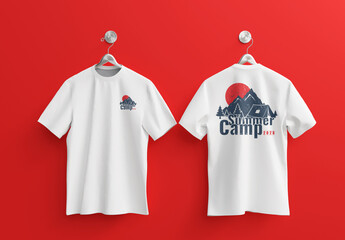 Summer Camp T Shirt Design