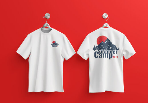 Summer Camp T Shirt Design