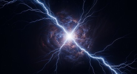 An abstract background in lightning design 