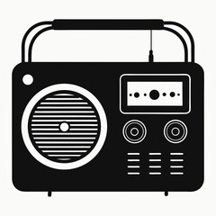 retro radio set