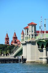 Historic bridge at St. Augustine, Florida
