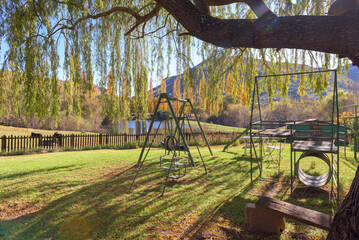 Children's playpark at Lake Clarens