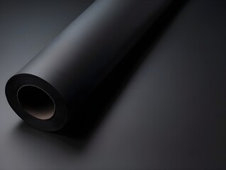 Matte Black Paper with Soft Side Lighting