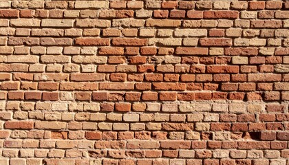 Obraz premium Textured Red Brick Wall Background