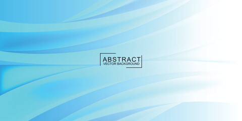 Abstract light blue curve background