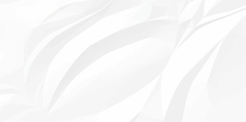 White crumpled and creased paper abstract texture background. panorama grunge wrinkly paper texture background, crumpled pattern texture.3d crumpled white paper texture.