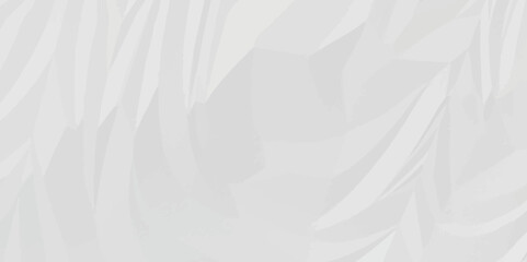 White crumpled and creased paper abstract texture background. panorama grunge wrinkly paper texture background, crumpled pattern texture.3d crumpled white paper texture.