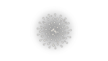 Whimsical White Sparkle Burst: A charming, scattered array of glowing white specks and radiating light trails, perfect for adding a magical, celebratory, or ethereal touch to visuals.

