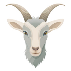 portrait of a goat