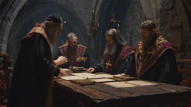 Trial of the Inquisition.