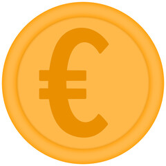 Obraz premium Coin icon 