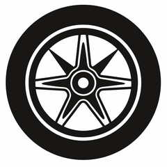 wheel of the car