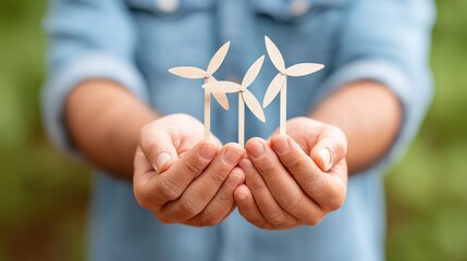 Clean energy consultant presenting solar and wind strategy to corporate boardroom, digital visuals showing business commitment to sustainability and green power.