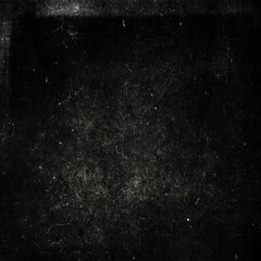 Black scratched grunge background,  obsolete dirty texture, old film effect