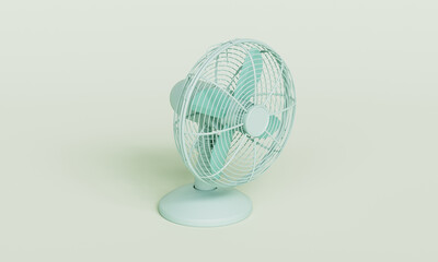 파스텔 색상 소형 책상 선풍기 Pastel colored Mini Desk Electric Fan