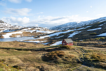 Beautiful Mountain View in Norway