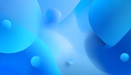 abstract minimalist geometric blue background. Copy space