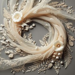 Crepe Chiffon special finishing process