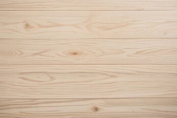 Fototapeta premium Light Beige Wood Texture Background Horizontal Planks