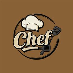 Chef logo design. Restaurant logo