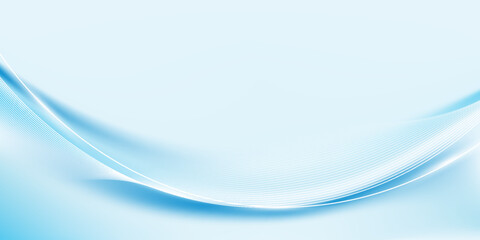 Abstract blue modern background with line elements. Digital technology concept. Vector illustration