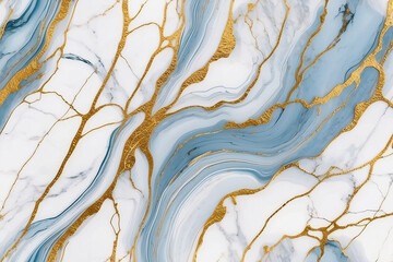 Marble Elegance: A close-up shot of a marble surface with veins of gold, the image showcases a luxurious and high-end aesthetic.  