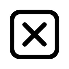 Obraz premium cross icon on metal internet button