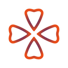 Minimal Heart Logo Expressing Connection and Harmony