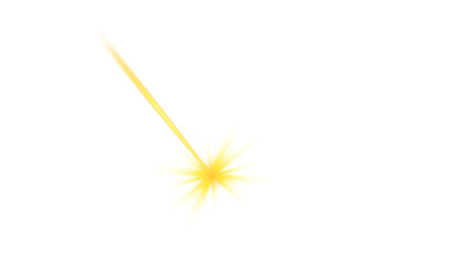 Light Streak Transparent Background