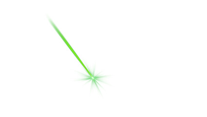 Green Laser Beam Transparent Background
