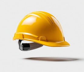 Fototapeta premium Isolated Yellow Hard Hat