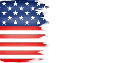 Patriotic American Flag Design Grunge Style Stars and Stripes Graphic