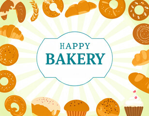 BAKERYのイラスト