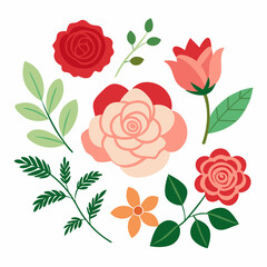 seamless pattern with roses