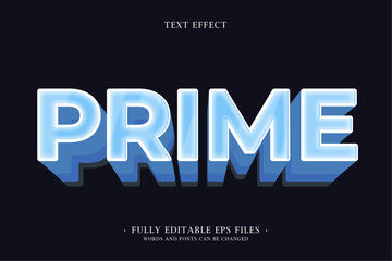 Prime - 3D Neon Text Effect