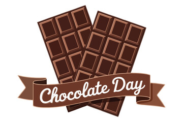 International Chocolate Day Art Illustration