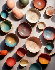craft ceramics with soft pastel glazes, wallpaper, plate ceramics, design ceramics