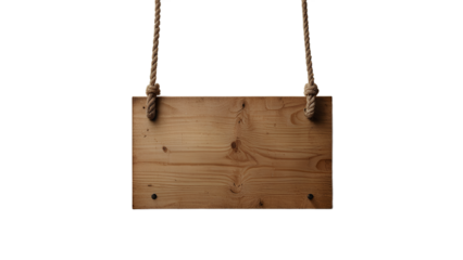 blank wooden signboard on transparent background. bland wooden signboard png