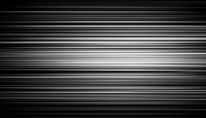 Fototapeta premium abstract horizontal anime speed line background animation overlay black and white comic light speed lines moving background