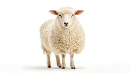 Fototapeta premium white sheep