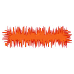 Blank Jagged Rectangle Line Frame