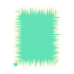 Blank Jagged Rectangle Line Frame