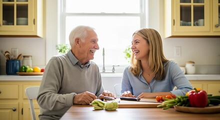 portrait of an elderly man with kind eyes and laugh lines