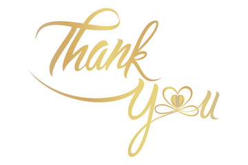Obraz premium Thank you vector handwritten calligraphy 6