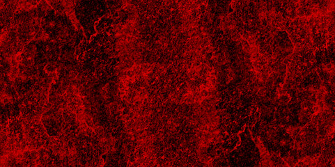 Abstract red grunge background with copy space. Dark red slate background toned classic color. old red color wall background texture. dirty rustic fire red texture.