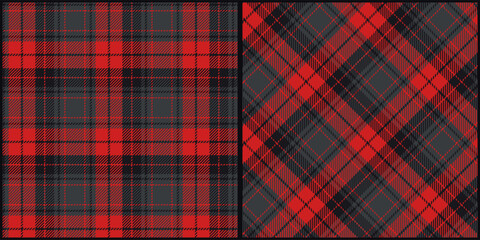 Classic plaid seamless pattern vector. Background graphic tartan fashion design use for print, texture, cloth, fabric, flannel.