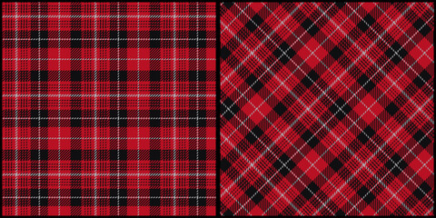 Classic plaid seamless pattern vector. Background graphic tartan fashion design use for print, texture, cloth, fabric, flannel.