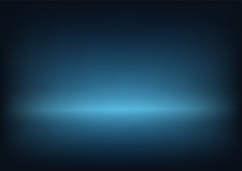 Blue studio background room vector EPS10