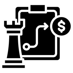 Corporate Strategy Icon
