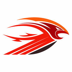 Vector art illustration of a mascot logo